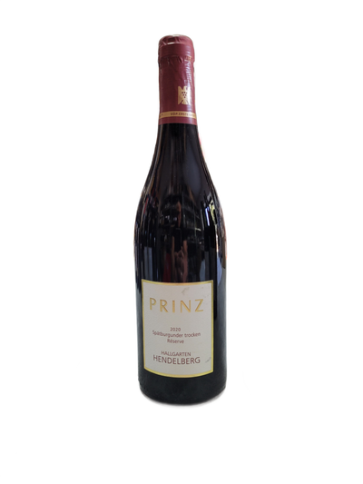 WEINGUT PRINZ SPATBURGUNDER HALLGARTEN HENDELBERG RESERVE 2020