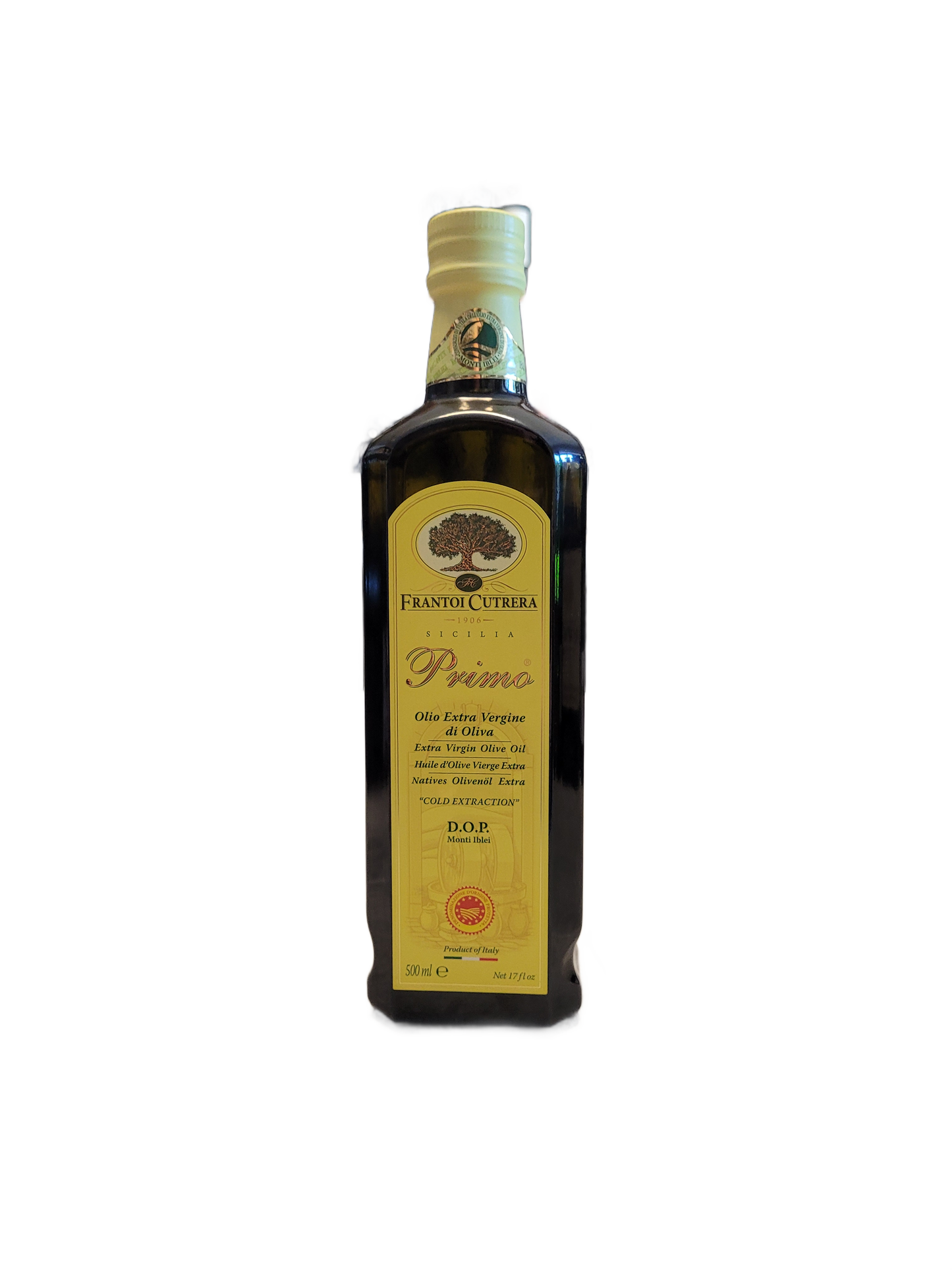FRANTOI CUTRERA PRIMO DOP MONTE IBLEI EXTRA VERGINE 0,5L